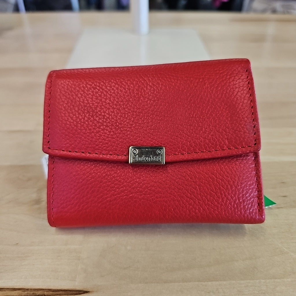 Timberland Women's Snap Billfold Indexer Wallet - Wine