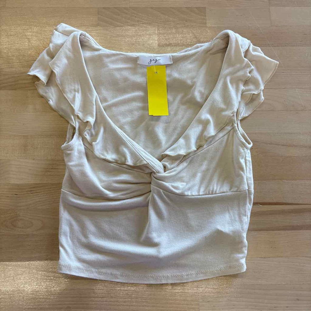 Gaze Size S Tan Shirt