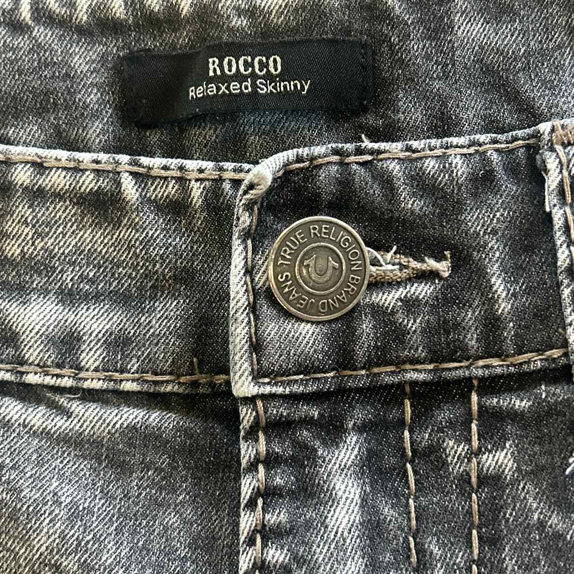True Religion Size 29 Gray MENS Jeans