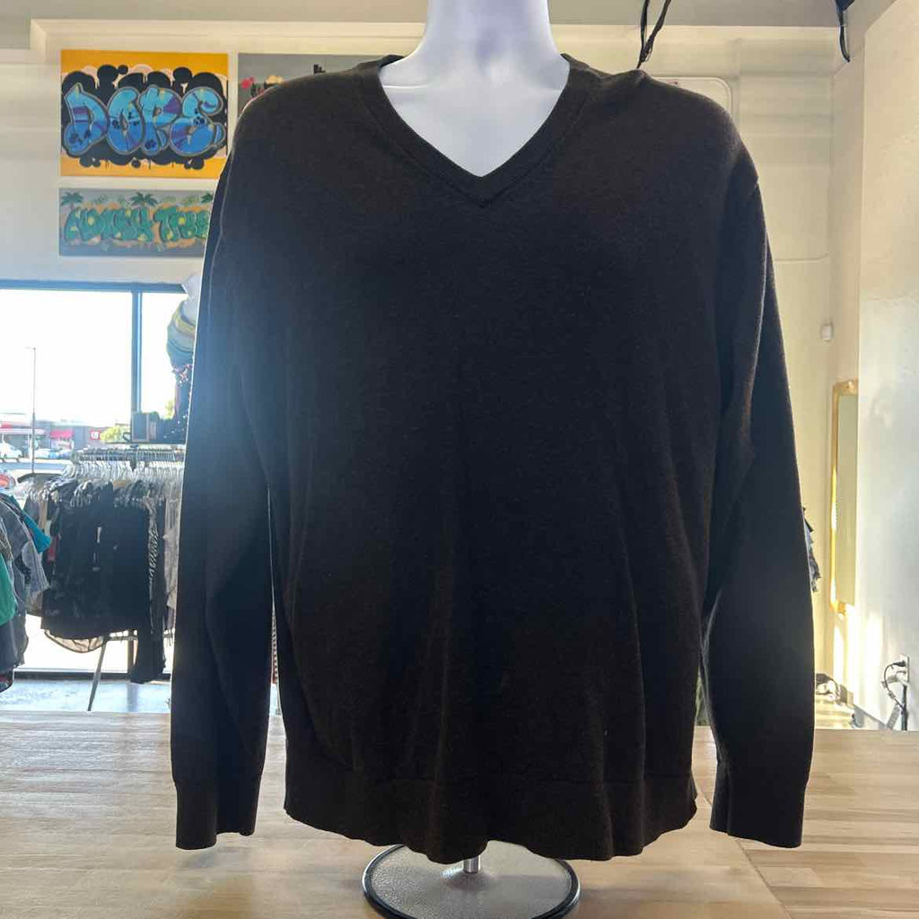 Daniel Cremieux Size XL Brown Preloved MENS Sweater