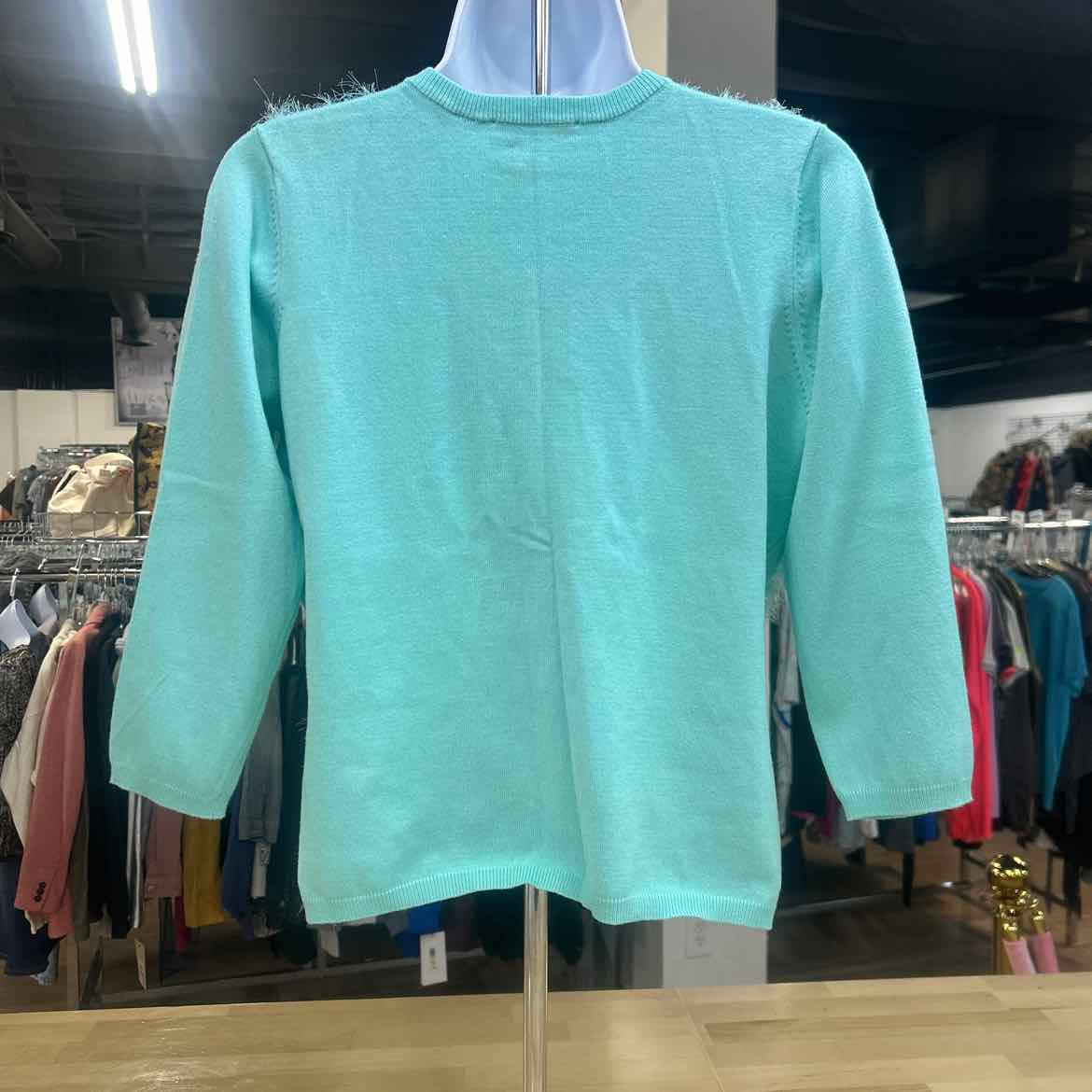 Red Size PM Teal Sweater