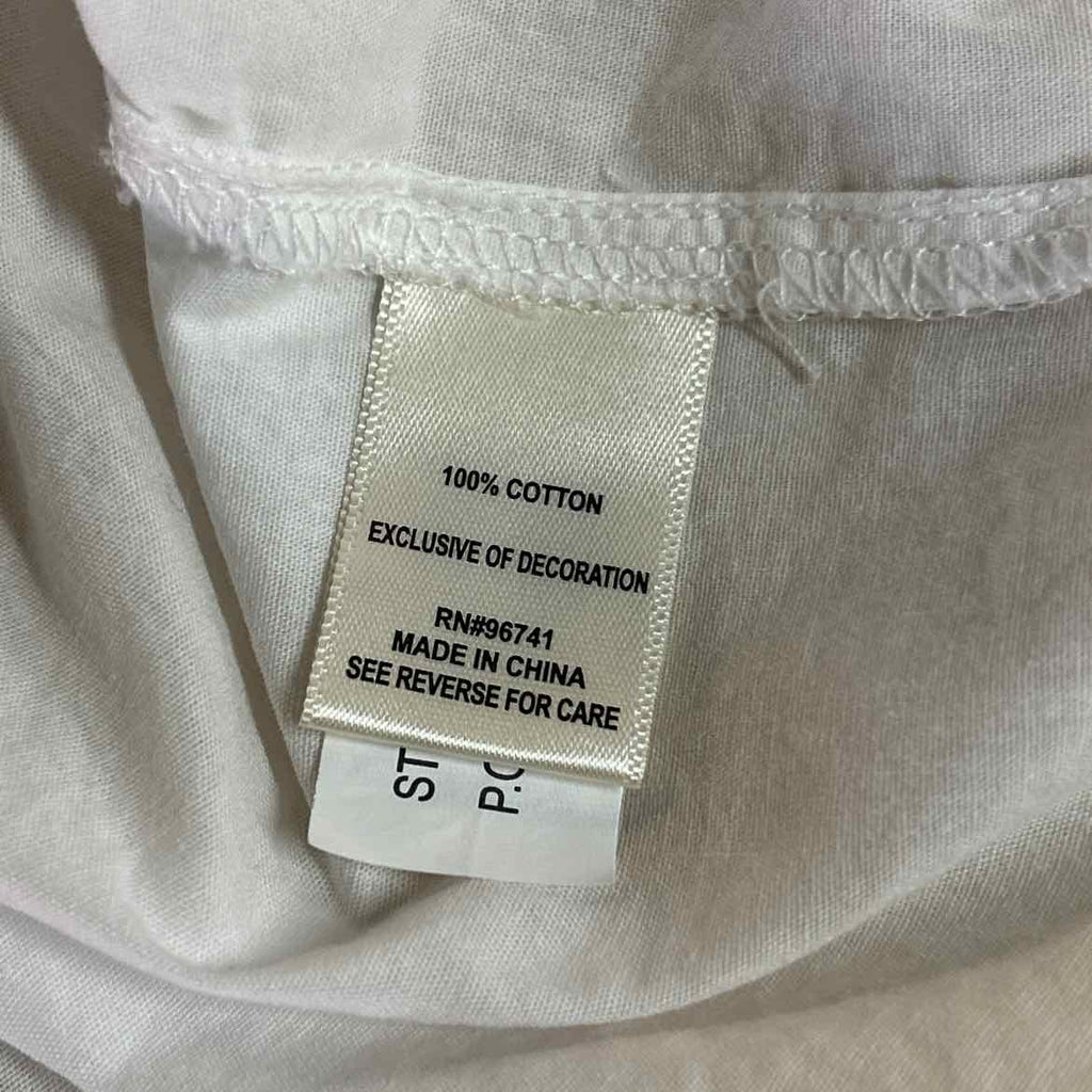 Self E Size L White Blouse LS