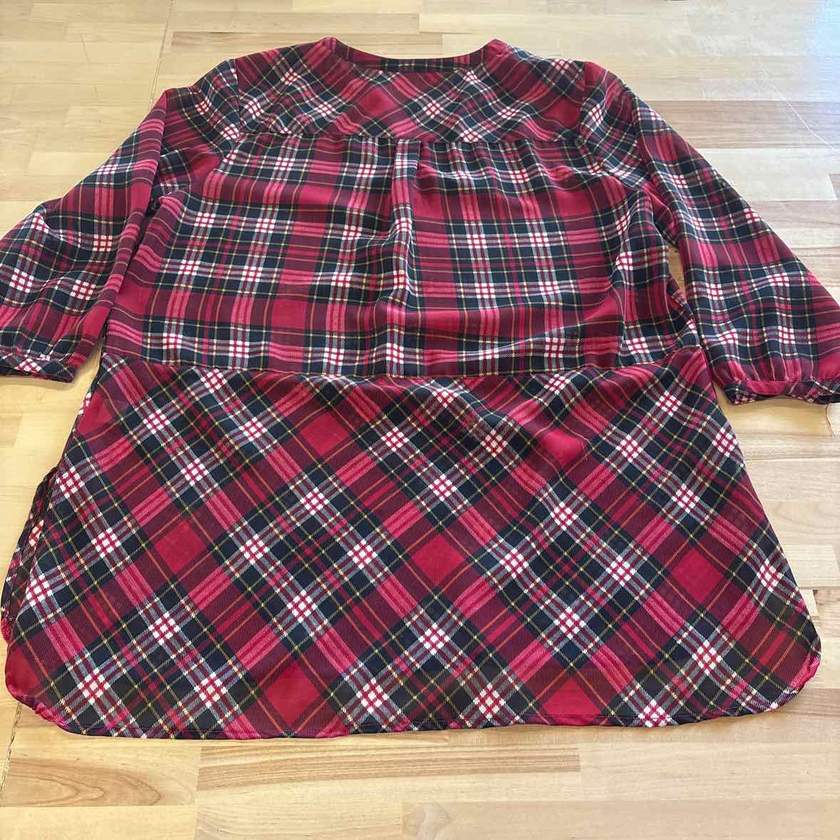 Khakis & co. Size L Red Blouse