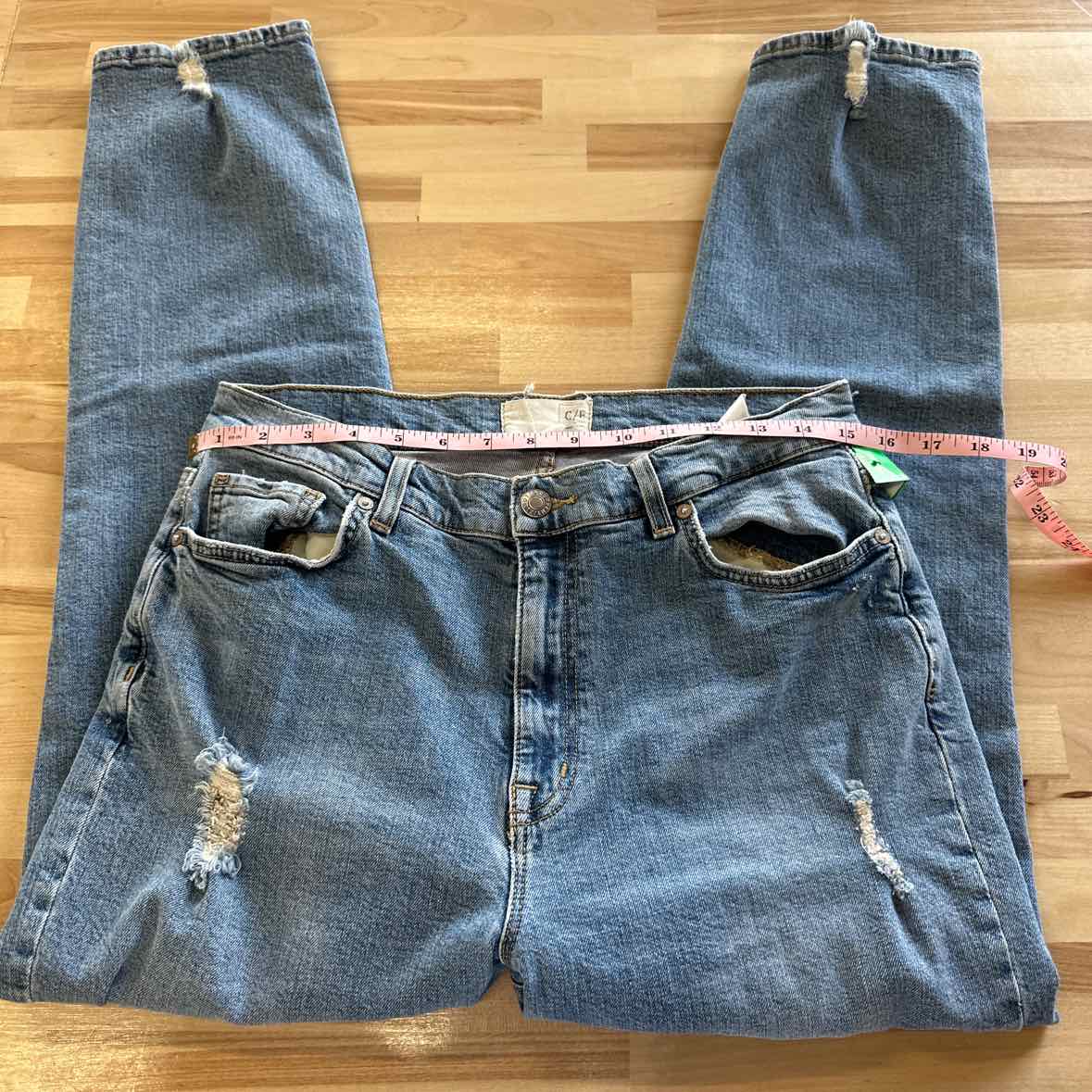 Current/Elliot Size 29 Blue Jeans