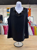 The Signature Collection Size XL Black Preloved Sleeveless