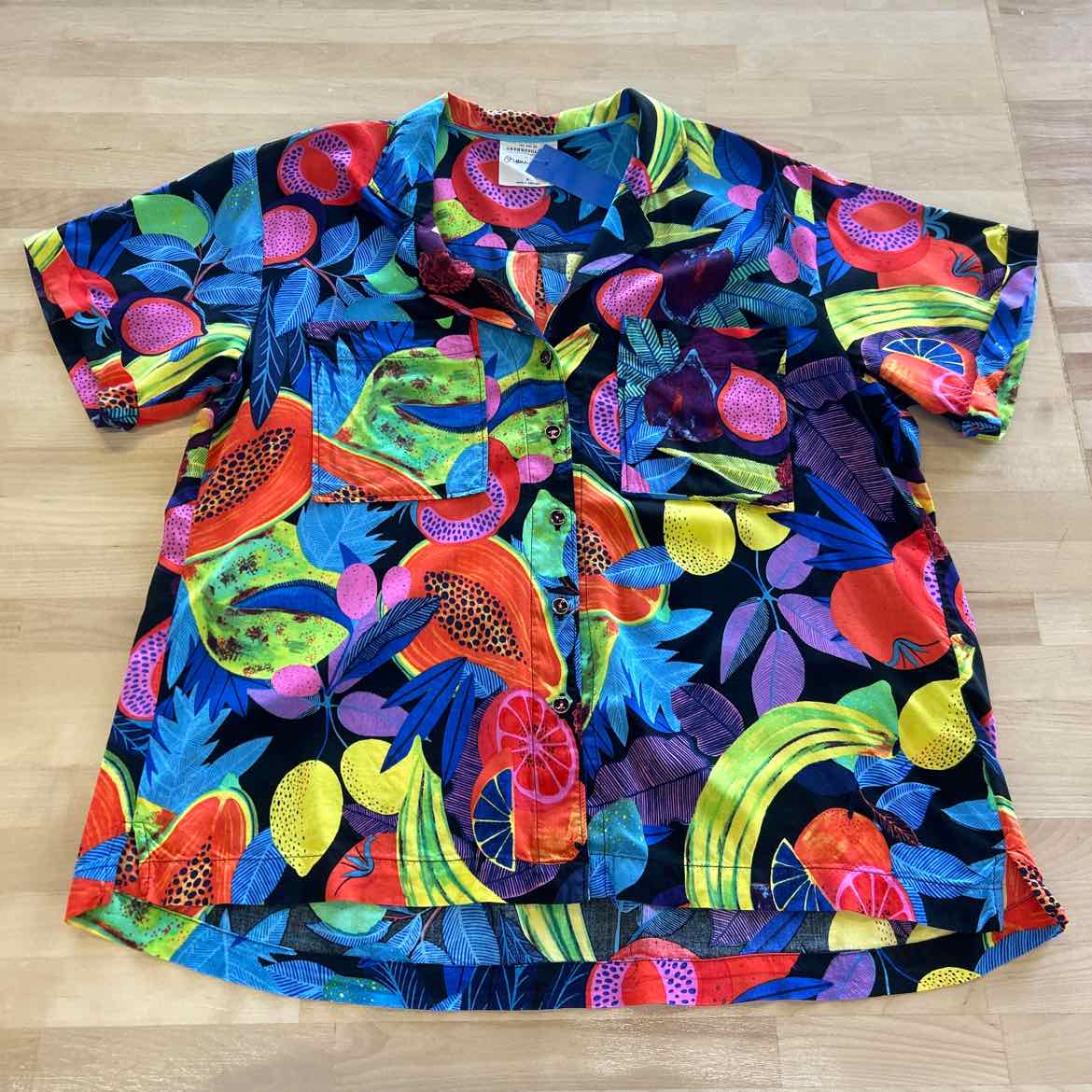 Anthropologie Size M Multi-Color Button Down Shirt