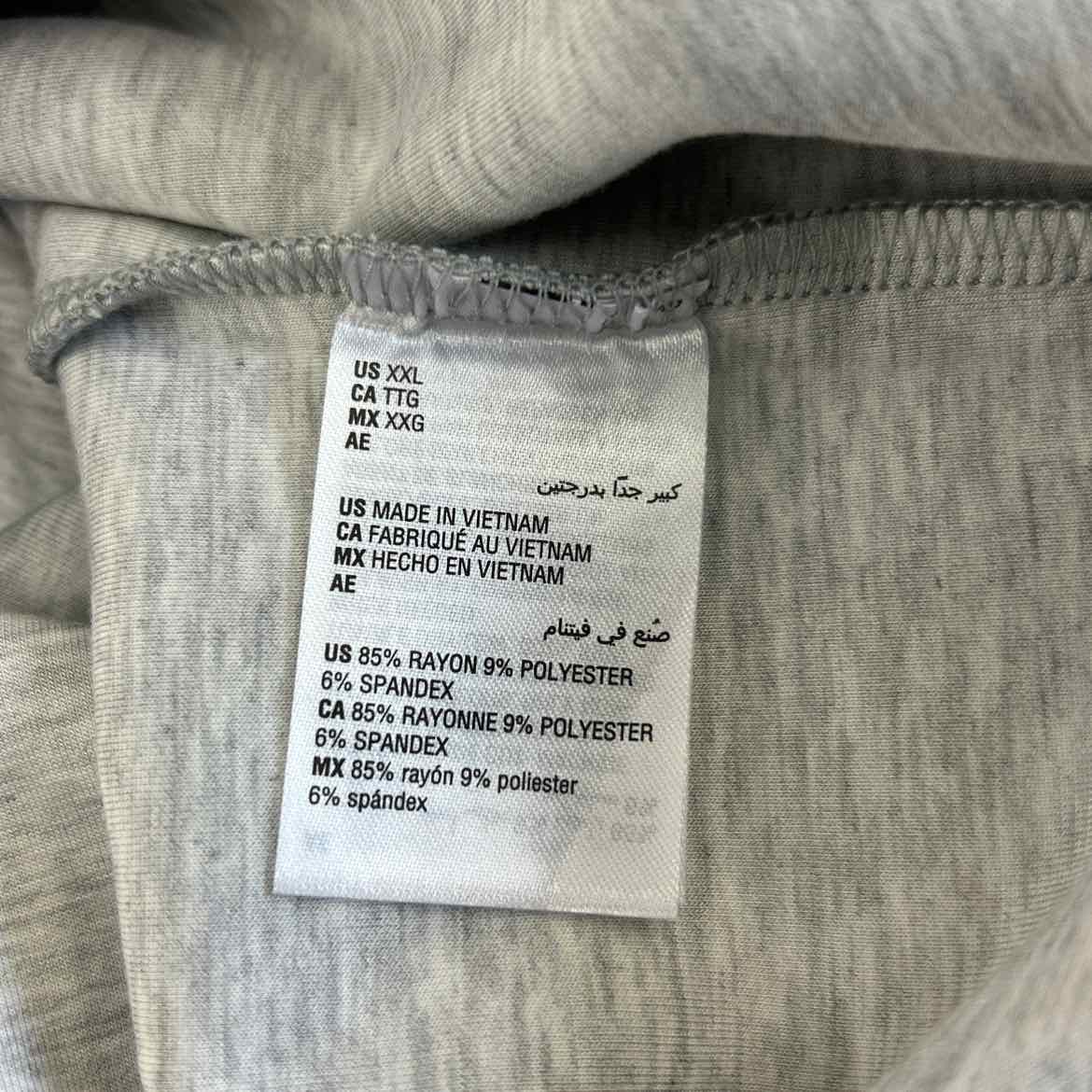 Alfani Men's Alfatech Quarter-Zip Sweatshirt - Casual Grey - XXL