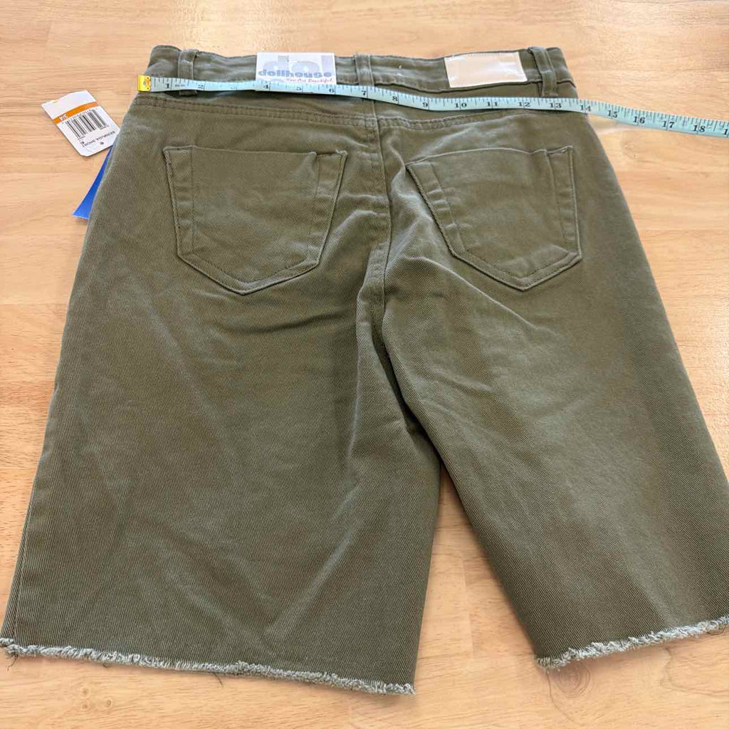 dollhouse Women Size 26 Green New Shorts