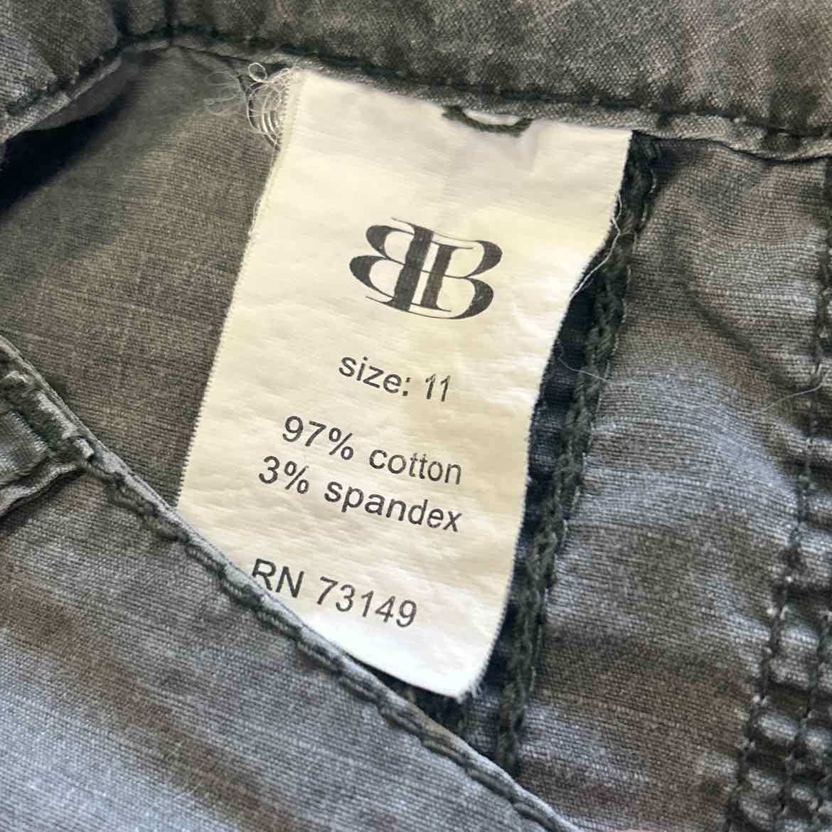boomboom jeans Women Size 11 Grey Preloved Shorts