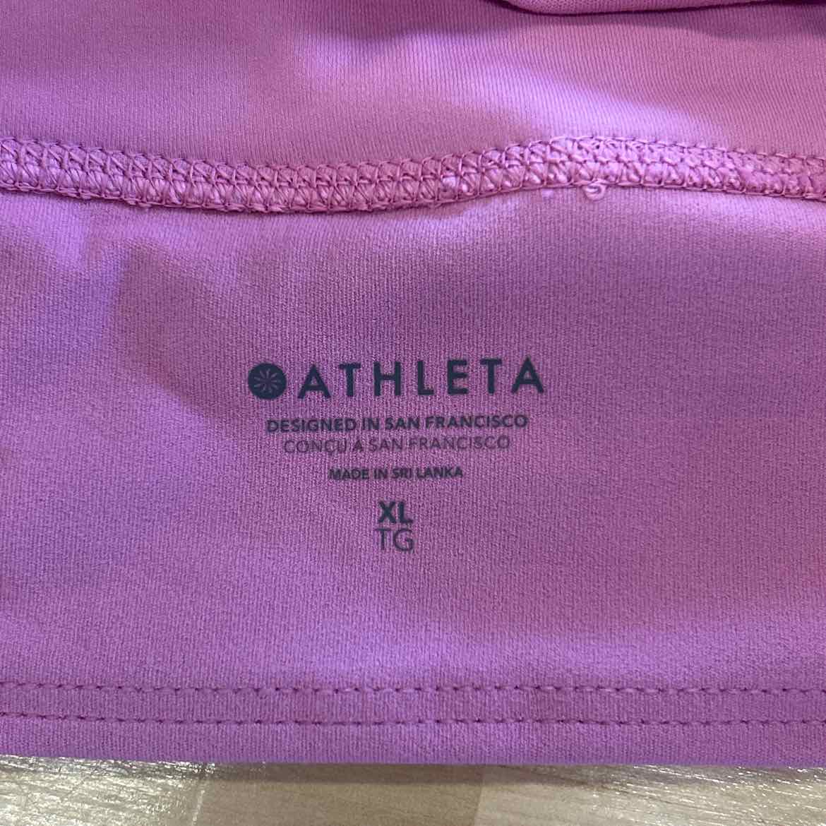 Athleta Size XL Pink Preloved Sports Bra