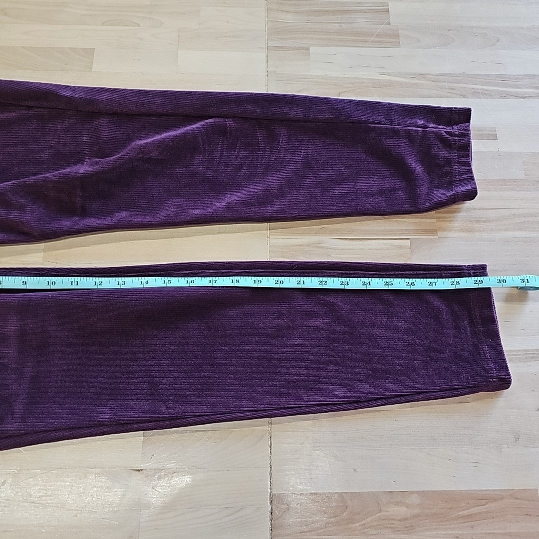 Gloria Vanderbilt Size L Wine Pants