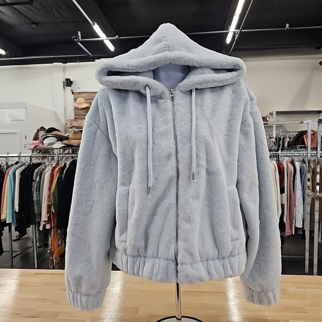 Planet Heart Size M Blue Sweater