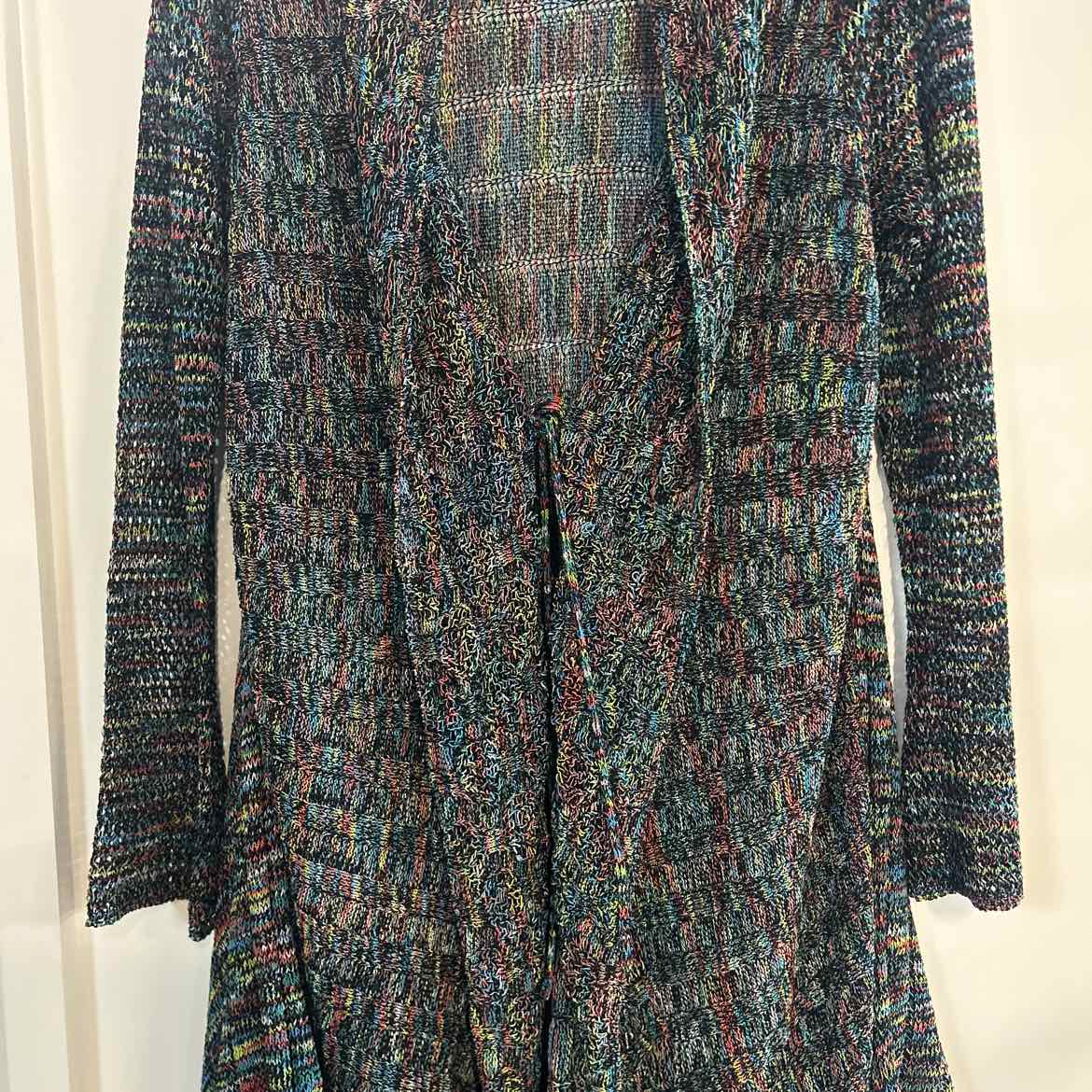 Kaktus Size L Multi-Color Acrylic Preloved Cardigan