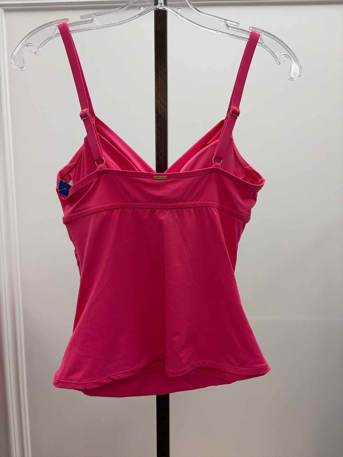 Anne Cole Women's Surplice Underwire Tankini Top - Pink Glow