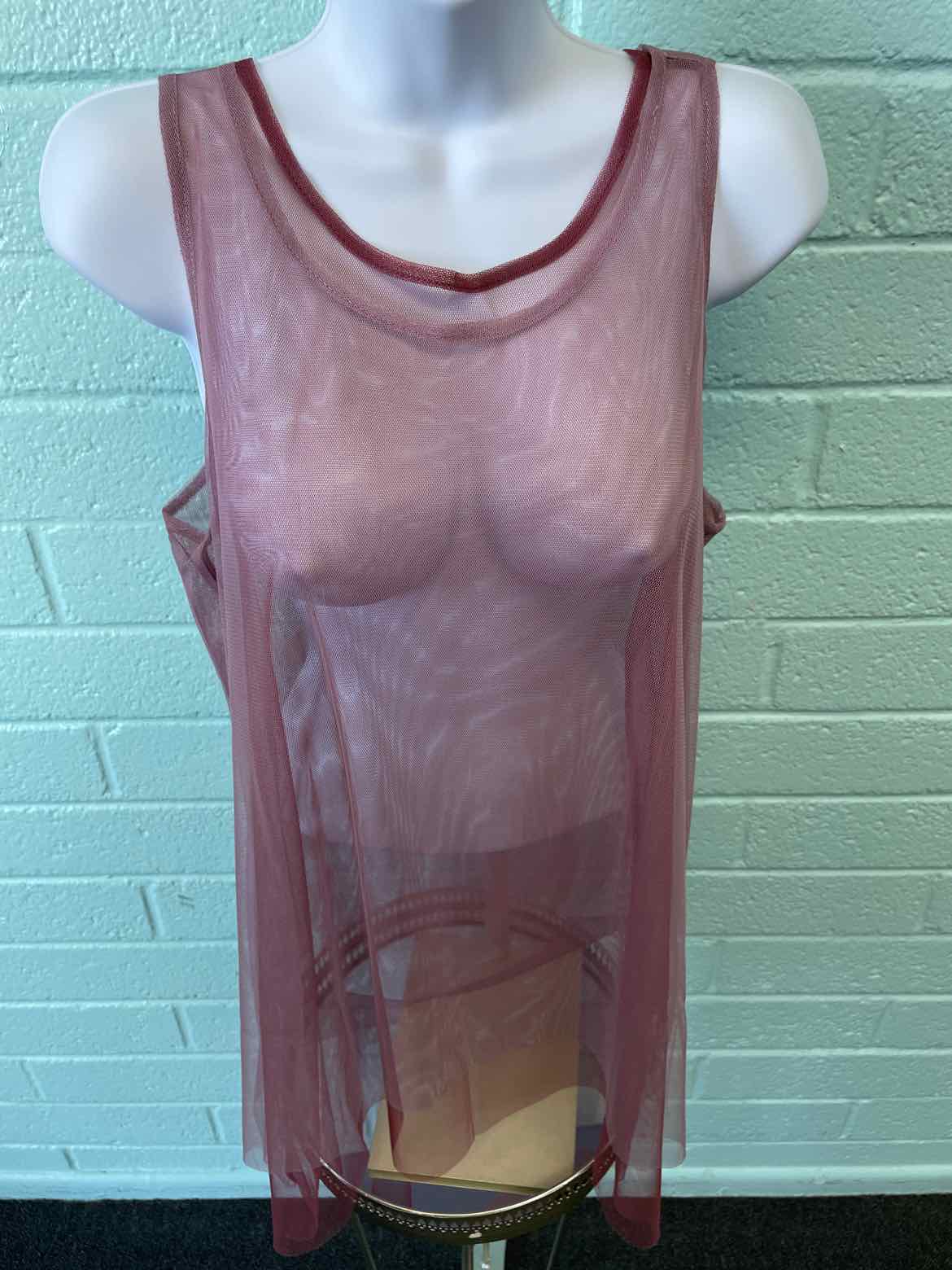 LOGO Size M Purple Blouse