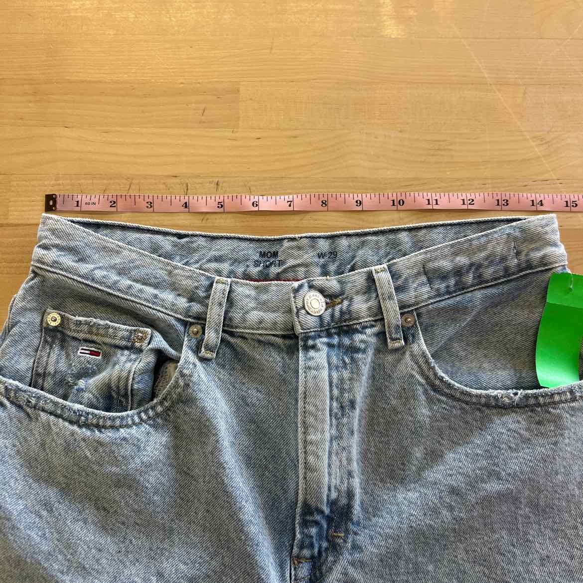 Tommy Hilfiger Women Size 29 Blue Denim Preloved Shorts