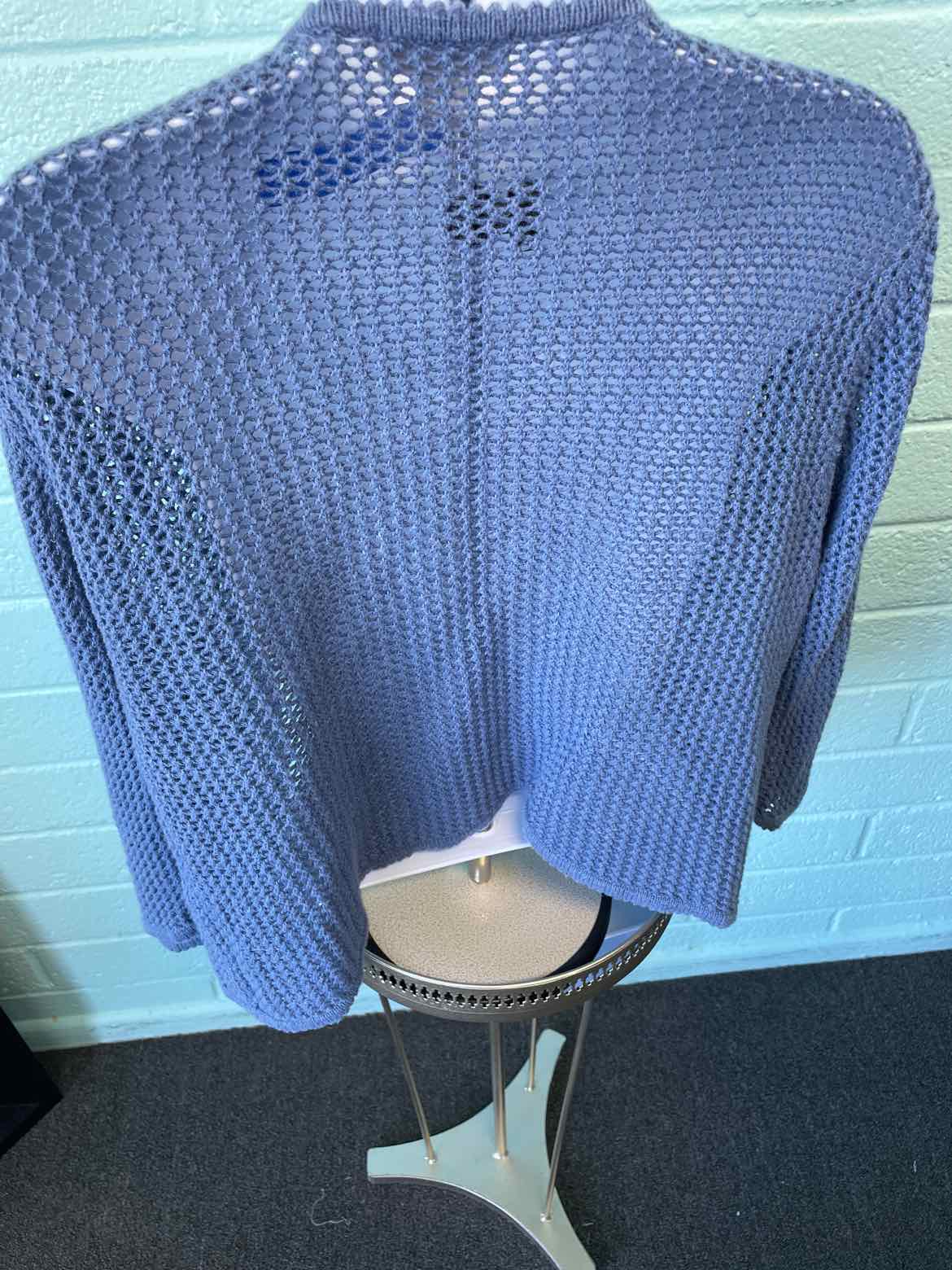 Christopher Blue Size L Light Blue Duster