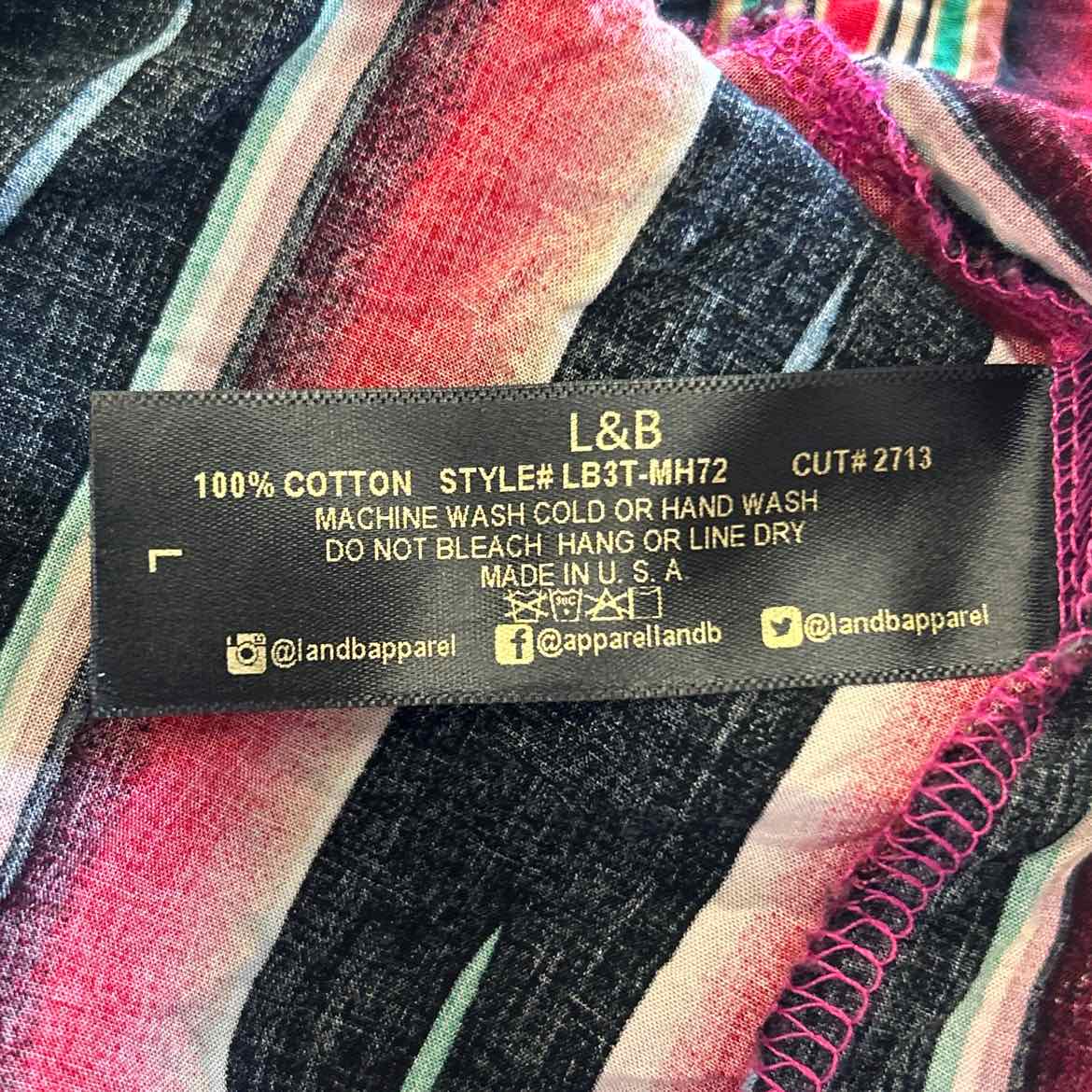 Lucly & Blessed Size L Black Preloved Tunic