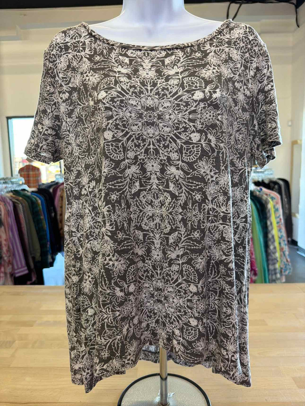 Gap Size S Gray Blouse