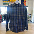 Vince Size M Blue Preloved MENS Button Down Shirt