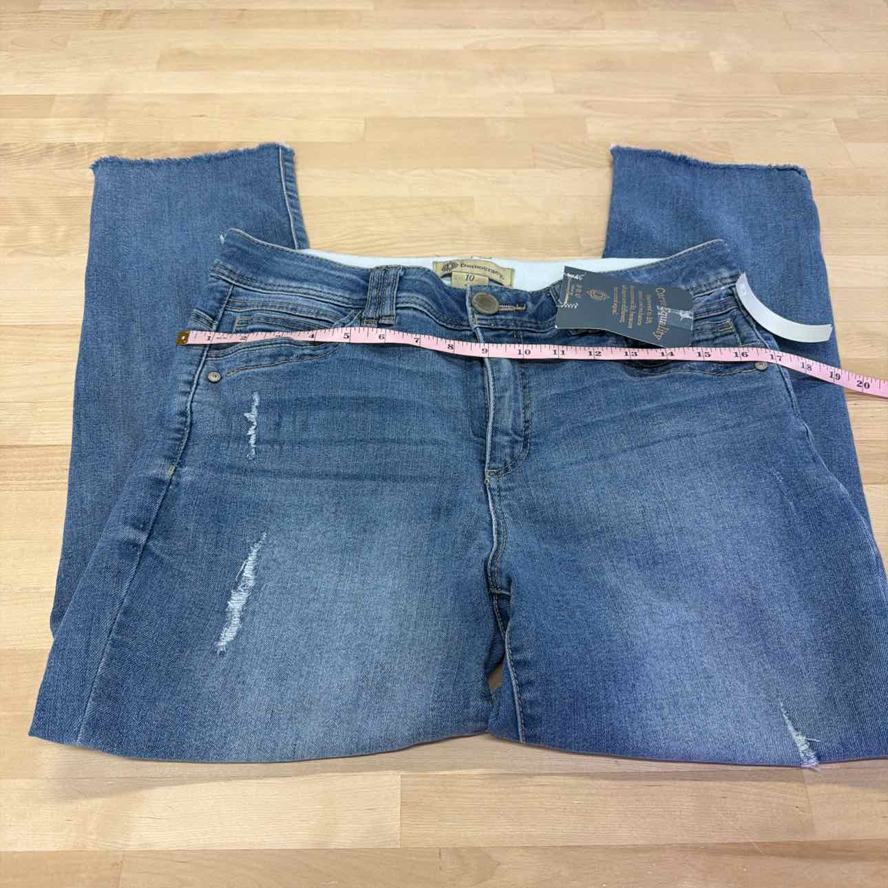 Democracy Women's "Ab" Solution Slim Straight Leg Jean