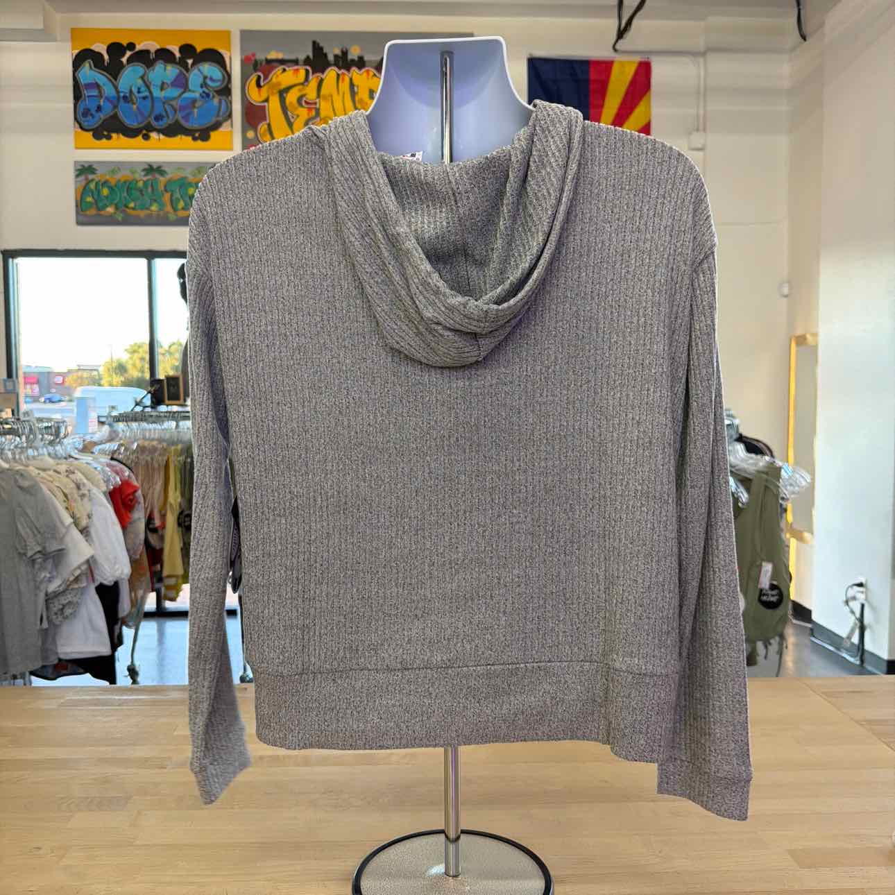 Concepts Sport Size M Gray New Sweater