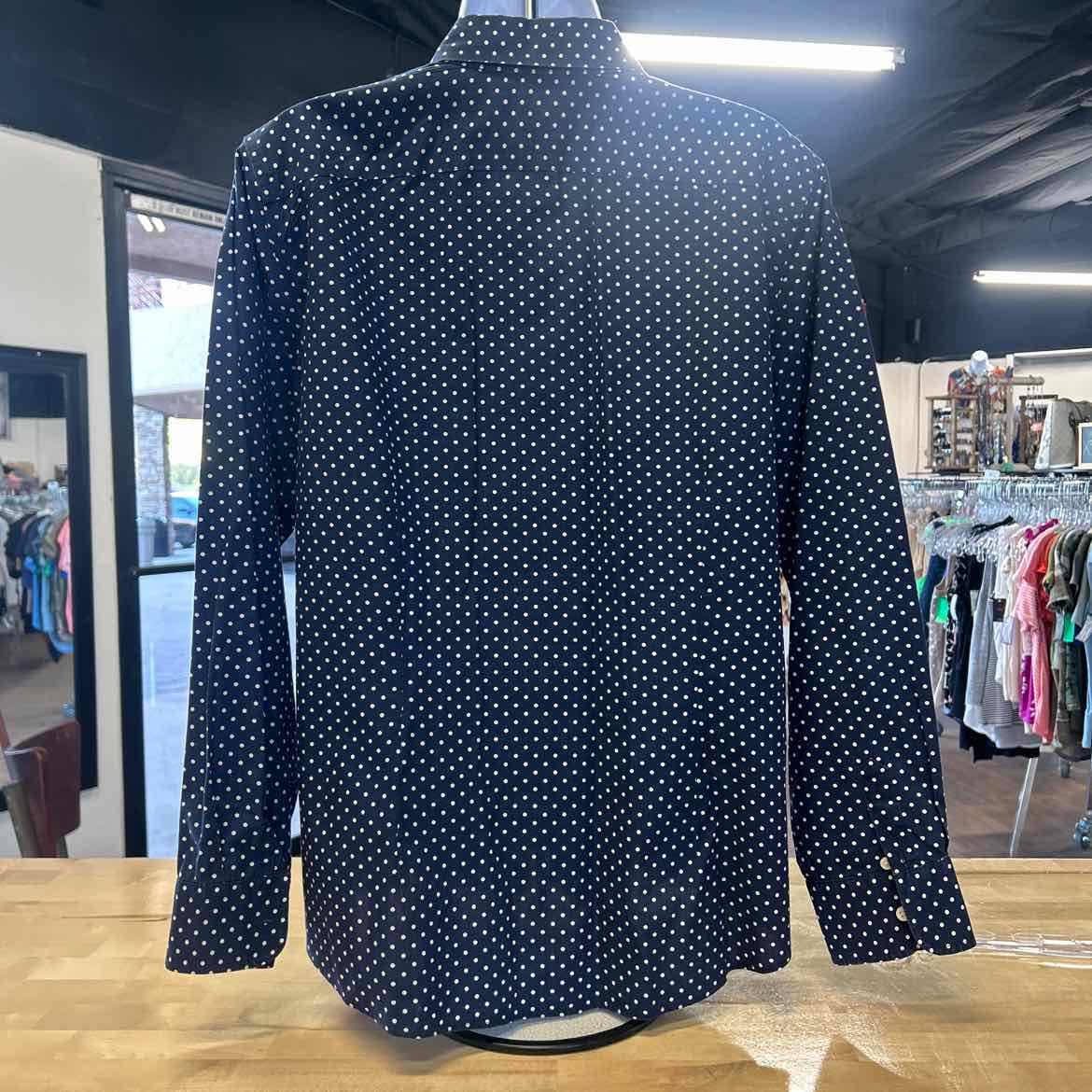 Ralph Lauren Size XL Blue Preloved Button Down LS