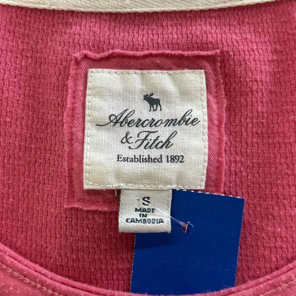 Abercrombie & Fitch Size S Pink Preloved T-Shirt SS