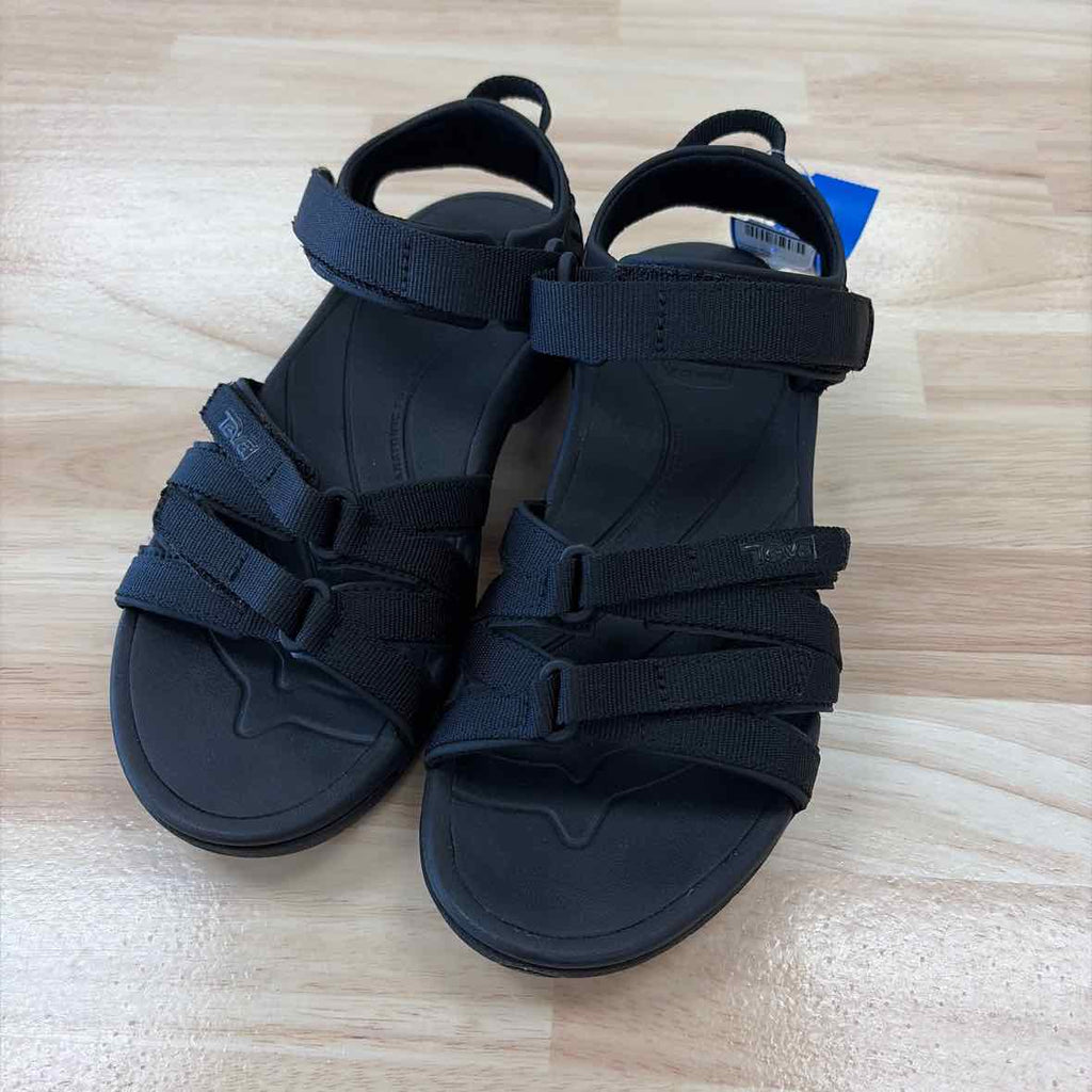 Teva Size 6 Black New Sandals