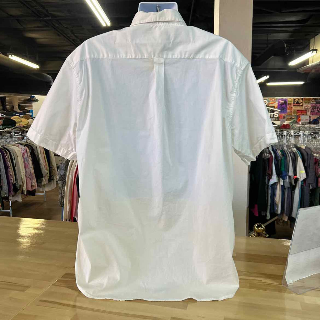 Kenneth Cole Size 2XL White Preloved MENS Button Down Shirt