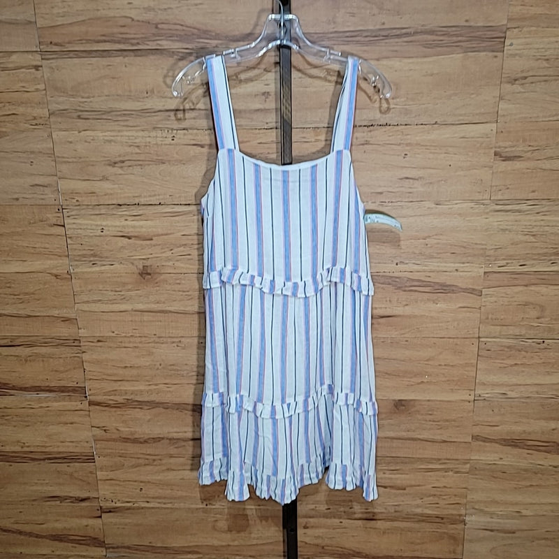 Rails Size M Red White Blue Dress