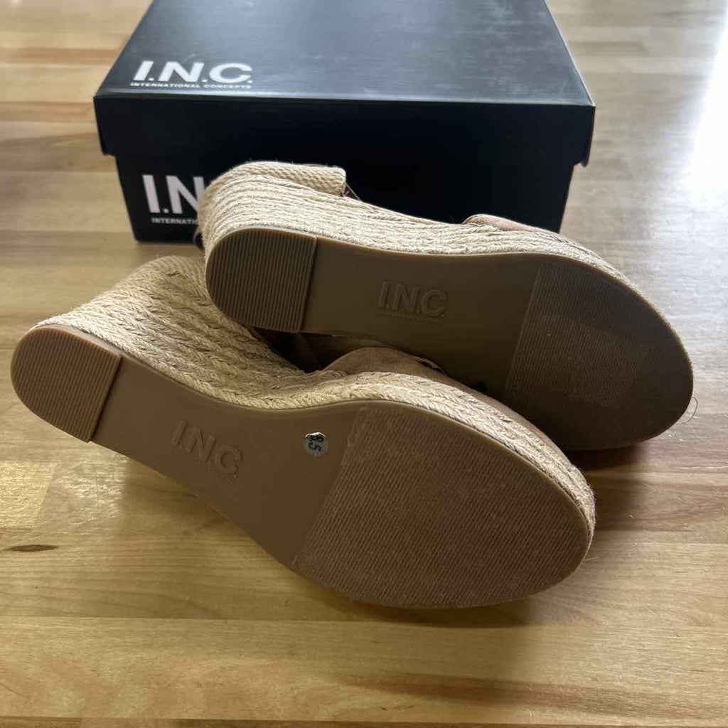I.n.c. International Concepts Women's Merryy Espadrille Wedge Sandals - 8.5