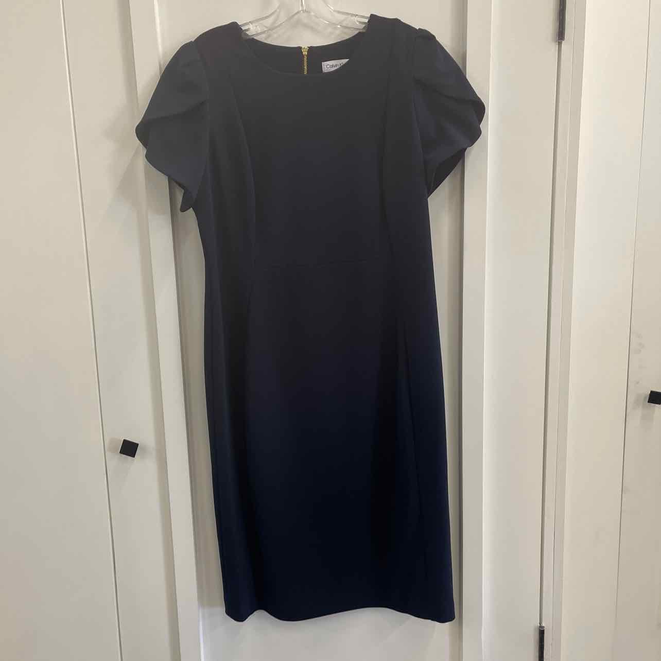 Calvin Klein Size 14 Blue Preloved Dress
