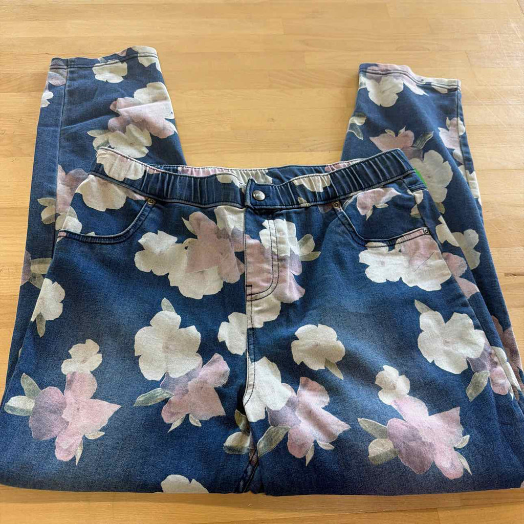Hue Size L Blue Preloved Pants