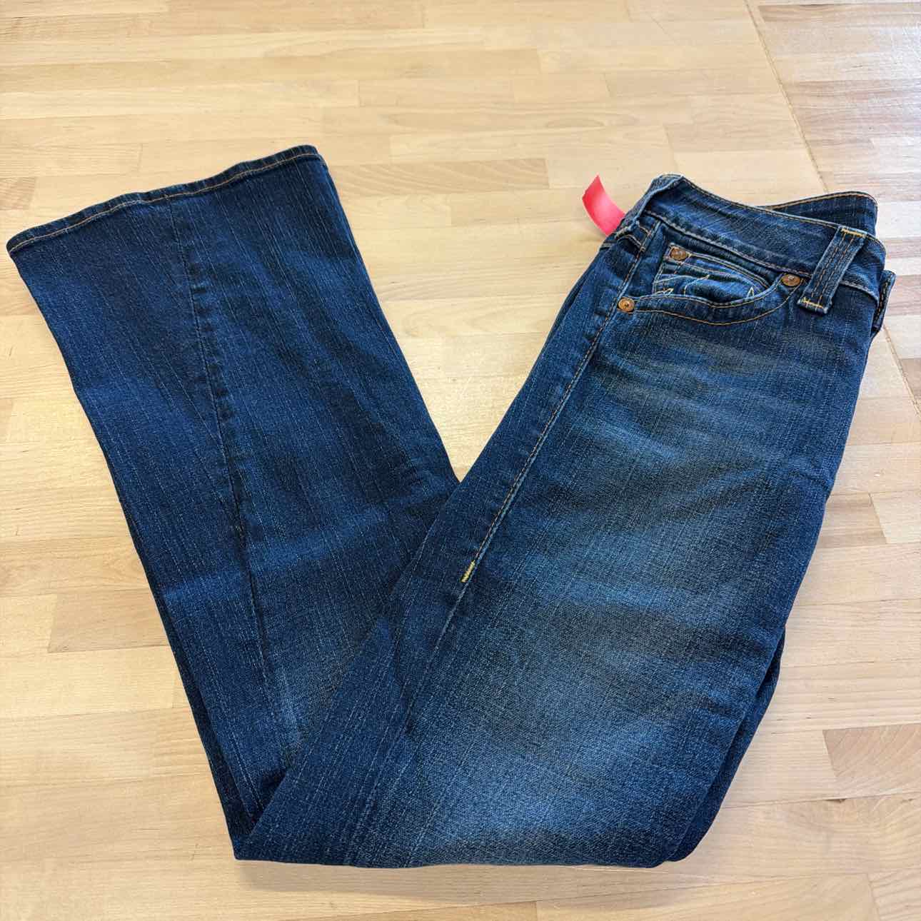 True Religion Size 28 Blue Denim Used Jeans