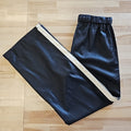 Sanctuary Womens High-Rise Coated Twill Black