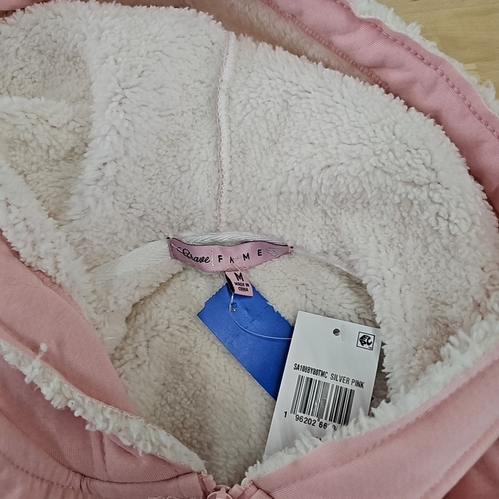 Fame Size M Pink Sweater