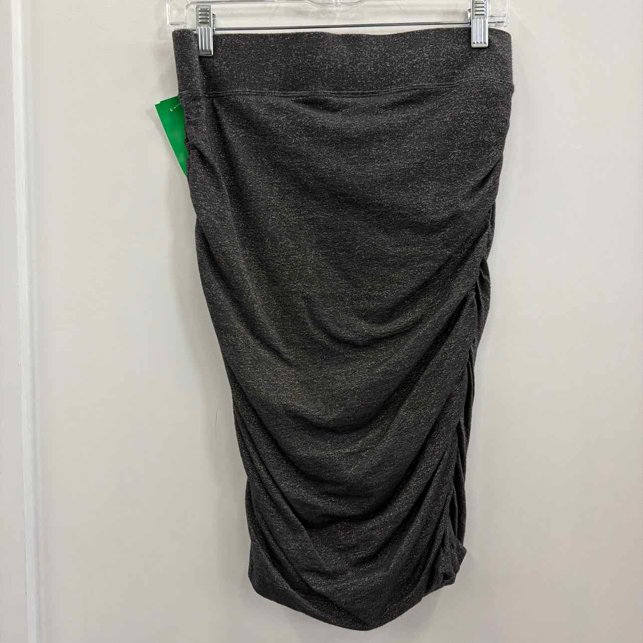 Moda Size M Silver Preloved Skirt