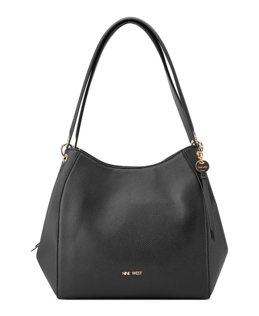 Nine West Meara Large Carryall Bag - Dark Black