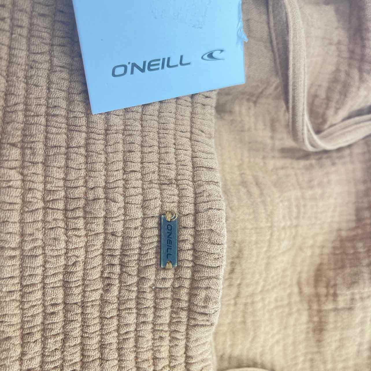 O'Neil Size S Hadia Dress Tobacco Brown