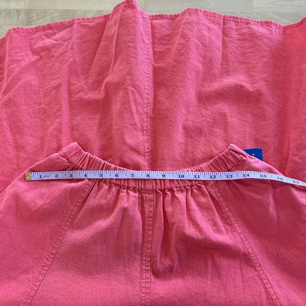 Woman Within Size M Coral Preloved Skirt