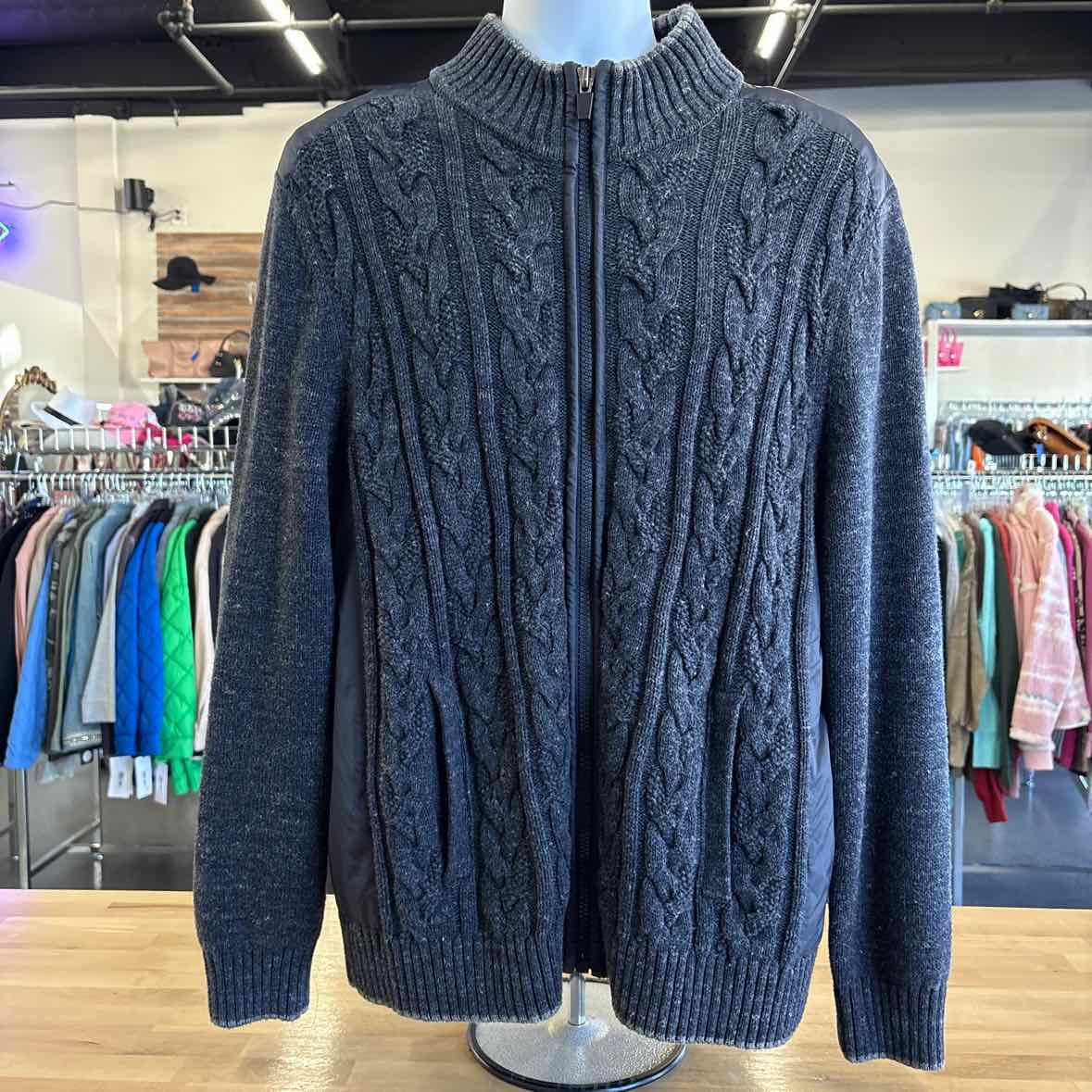 Tommy Bahama Size L Gray Jacket