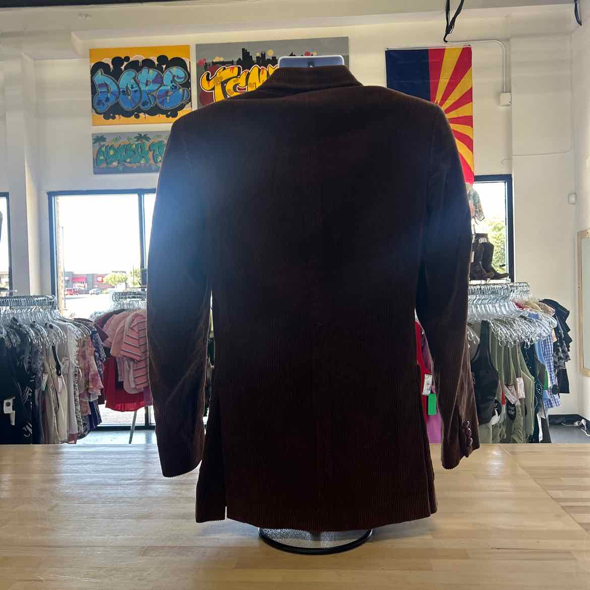 Jordache Size M Brown Preloved MENS Blazer