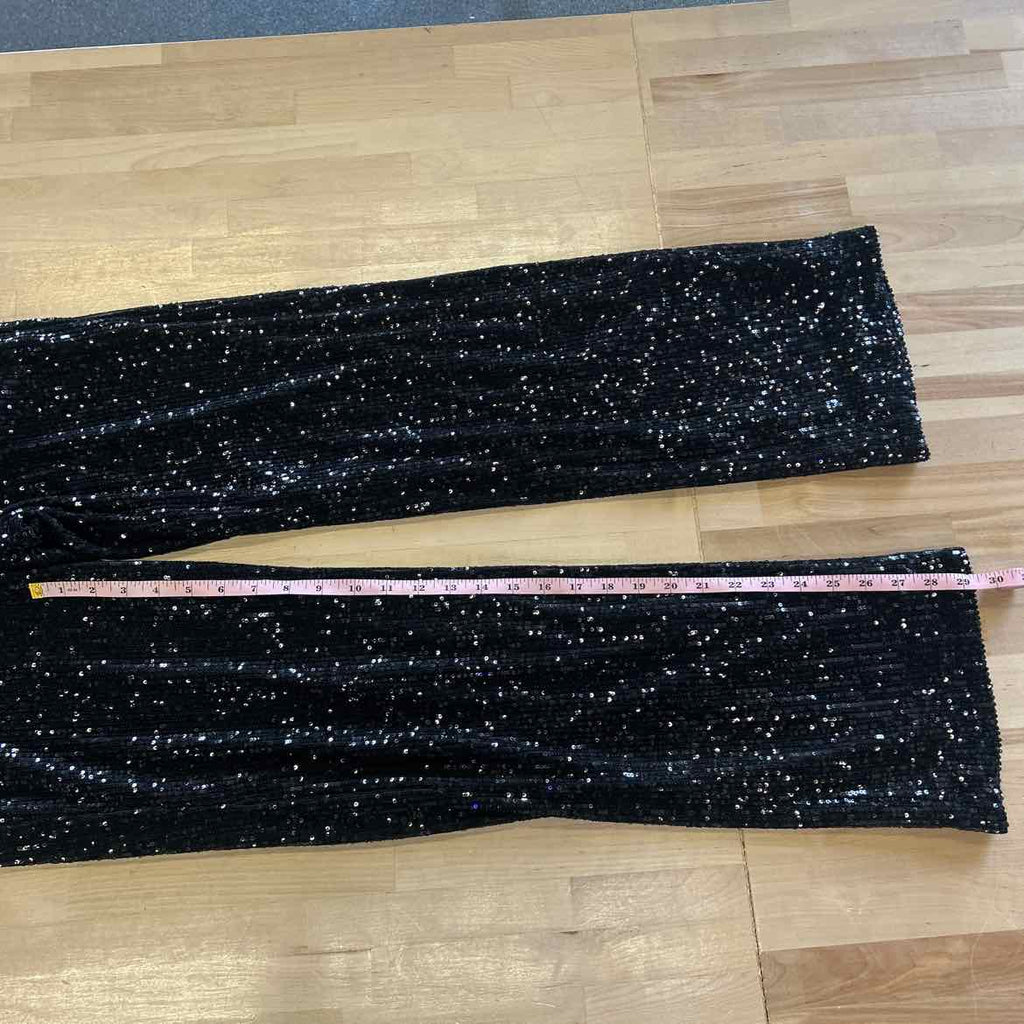 Muse Sequin Pants - Black