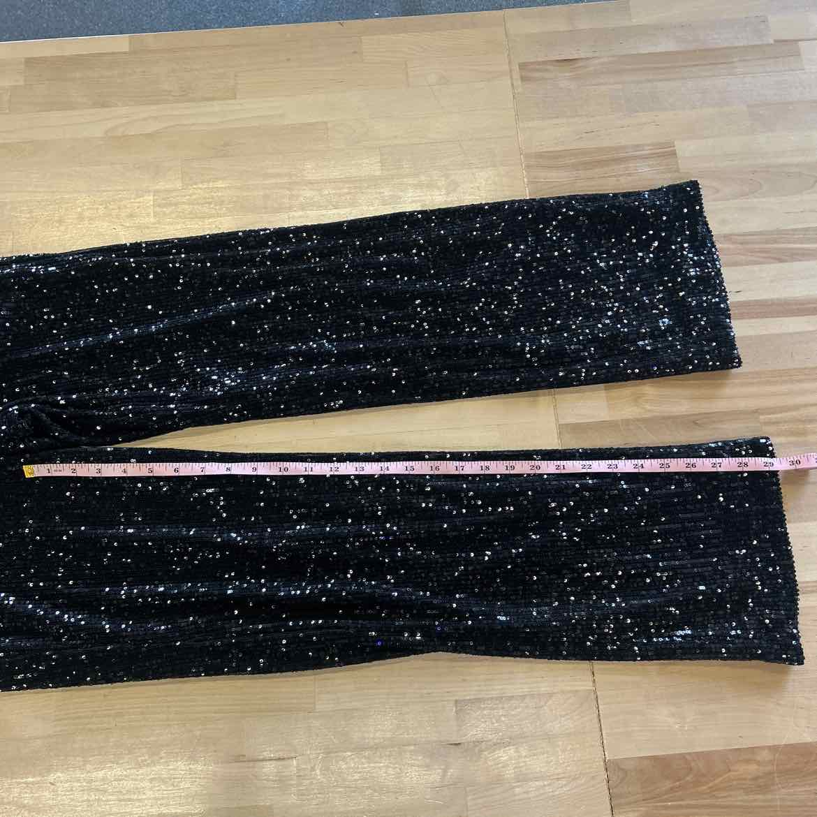Muse Sequin Pants - Black