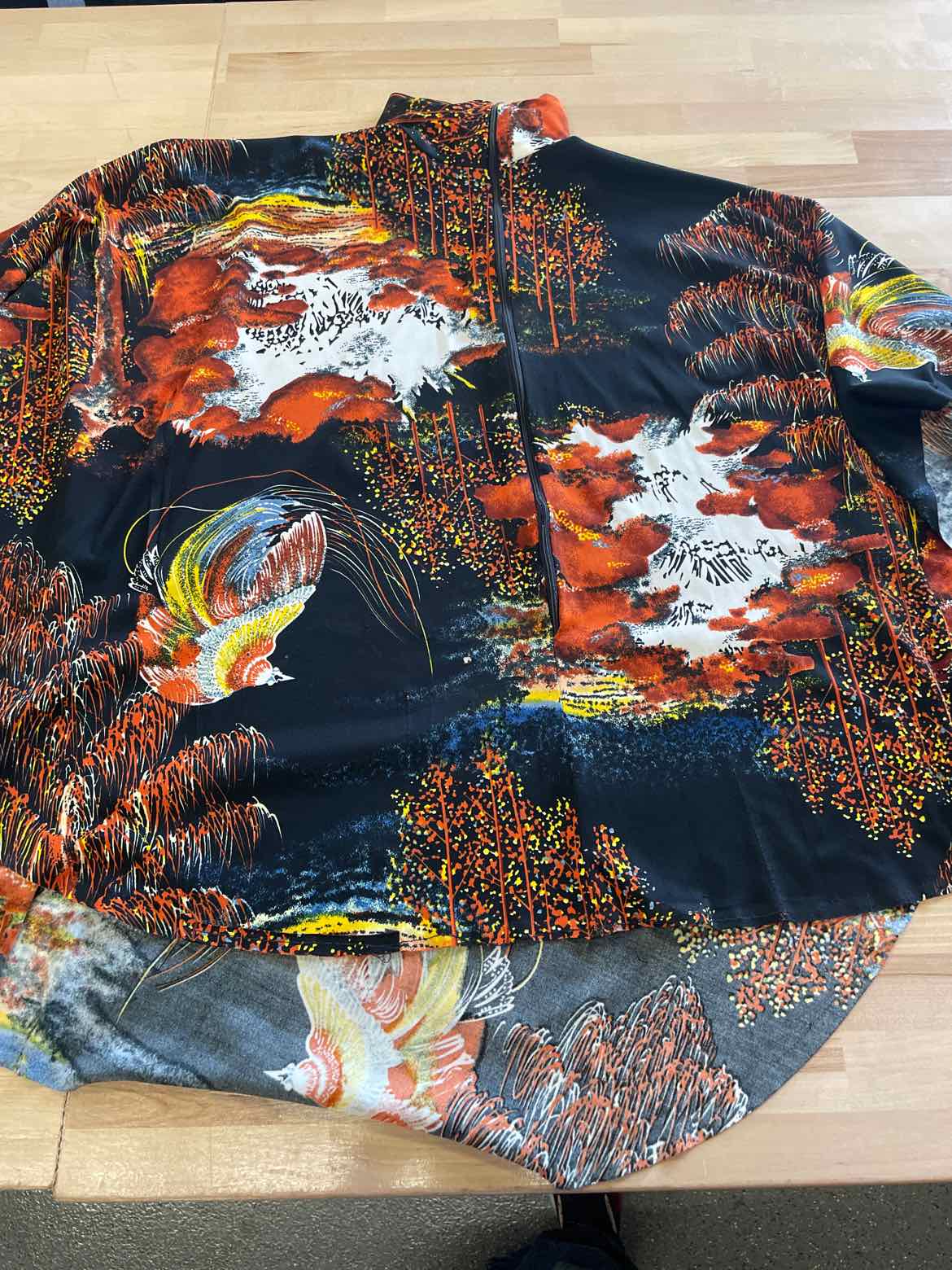 Size M Multi-Color Poncho