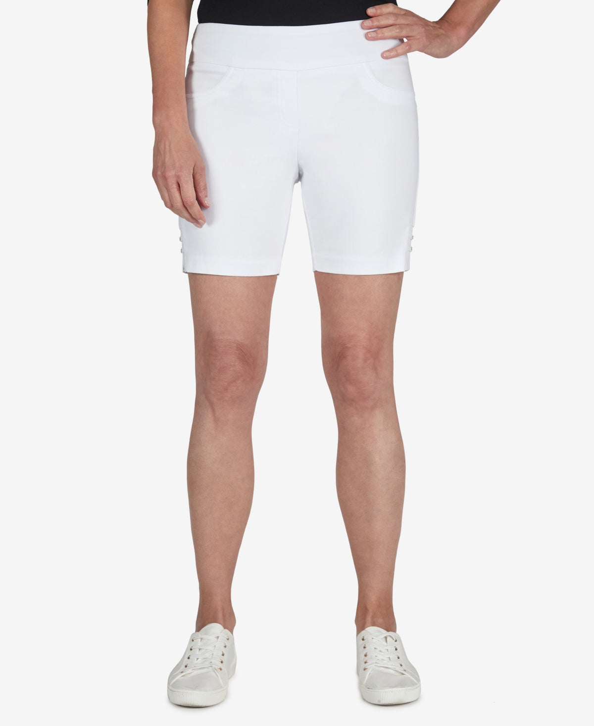 Hearts of palm Women Size 20W White New Shorts
