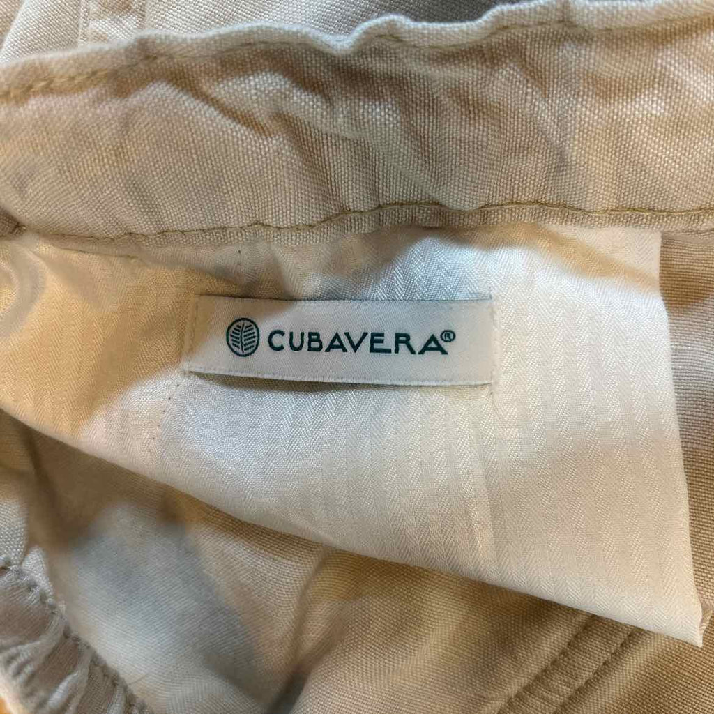 cubavera Size 32 Tan MENS Pants