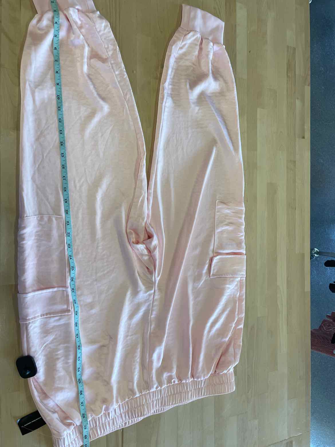 INC Size XXL Pink Satin Pants