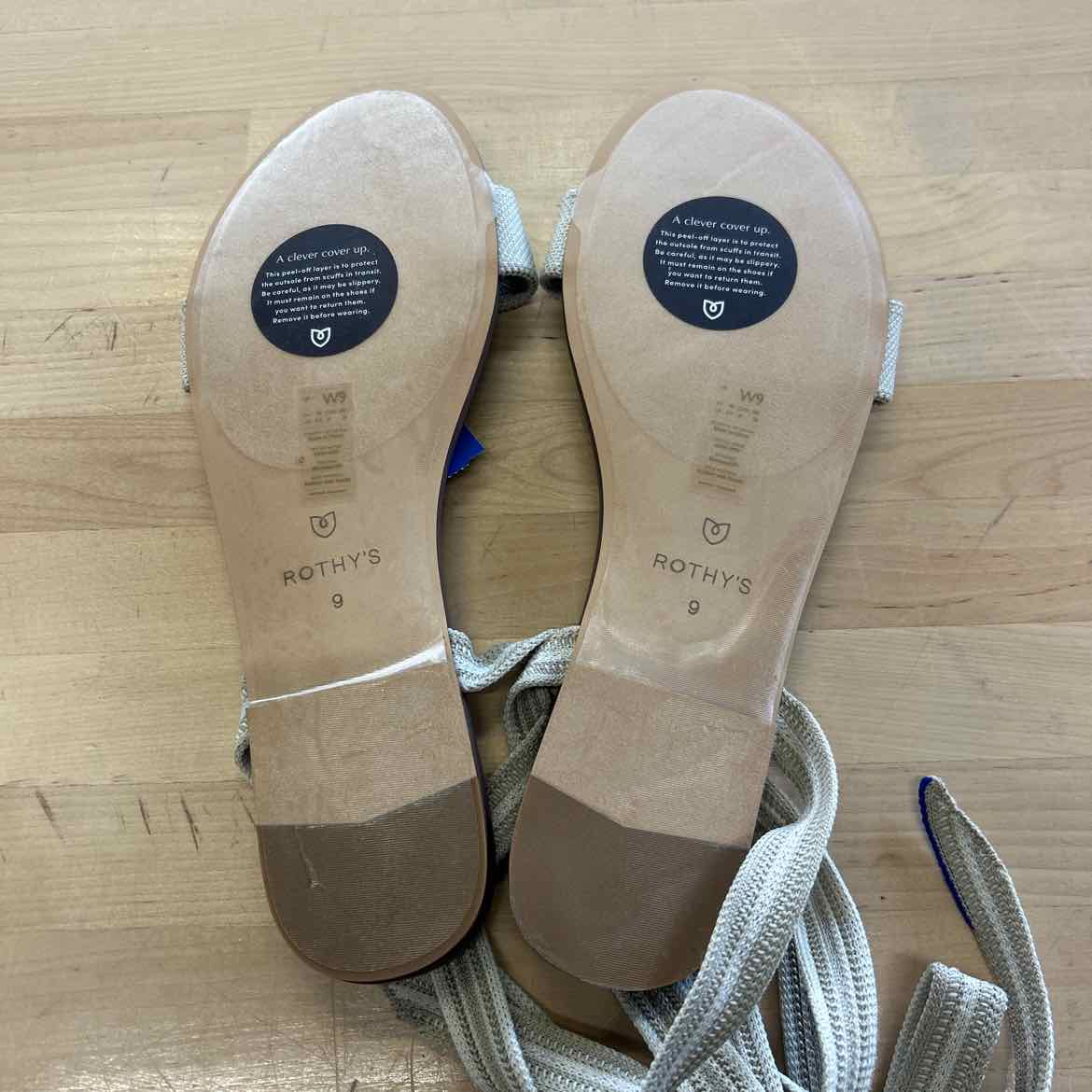Rothy's Size 9 Purple Preloved Sandals